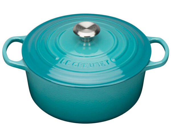 Le Creuset Signature Gryta Rund 4,2 L Ø 24 cm Caribbean