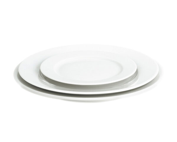 Pillivuyt Sancerre Tallrik Flat Ø 17 cm Vit