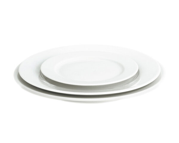 Pillivuyt Sancerre Tallrik Flat Ø 22 cm Vit