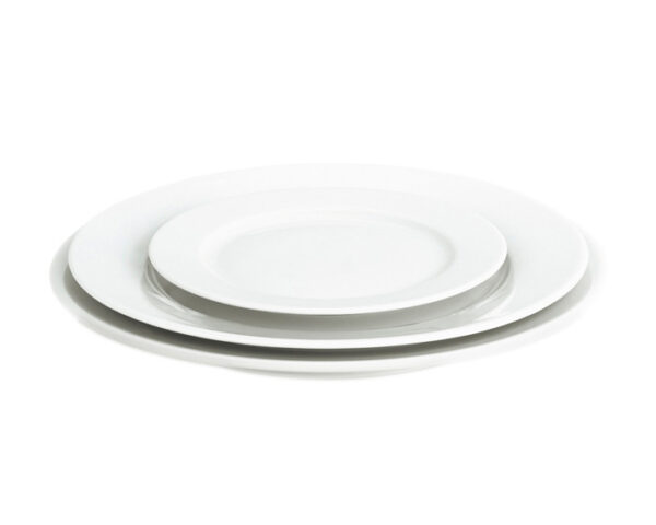 Pillivuyt Sancerre Tallrik Flat Ø 26 cm Vit