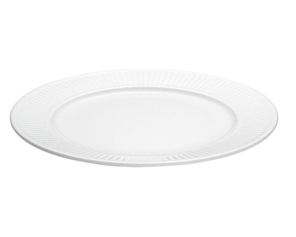Pillivuyt Plissé Tallrik Flat Ø 26 cm Vit