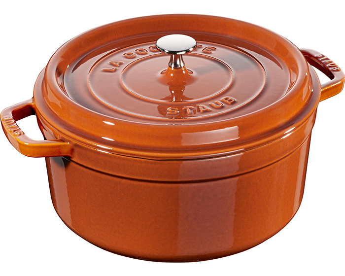 Staub Gryta Rund 5,2 L Ø 26 cm Kanel