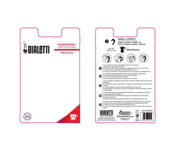 Bialetti Moka Extra Handtag 3-4 Koppar
