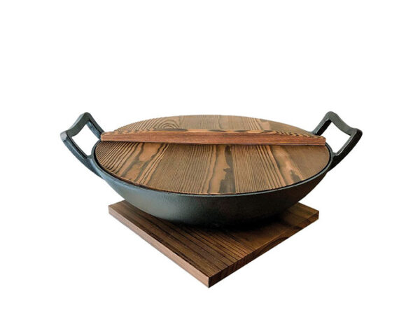 Satake Wok Gjutjärn 6 L Ø 36 cm
