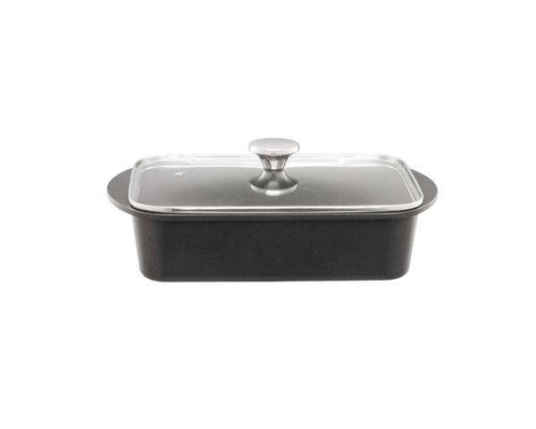 Heirol Ugnsform Med Lock För Induktionsplatta 33x22 cm