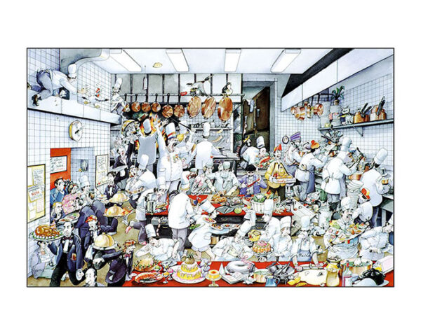 Tellier Poster "La Cuisine" 63x90,5 cm
