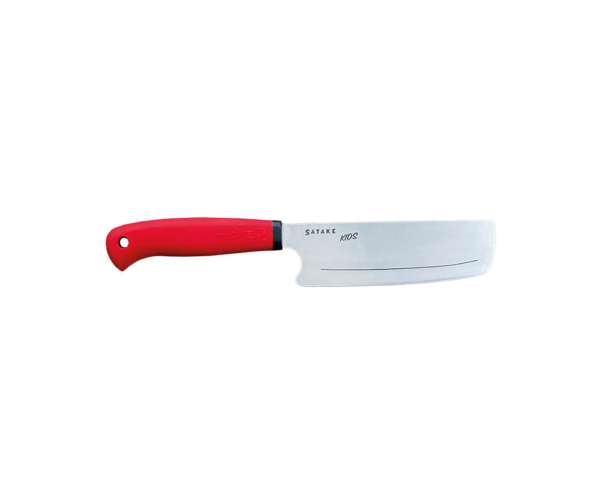Satake Kids Barnkniv Med Handske Röd