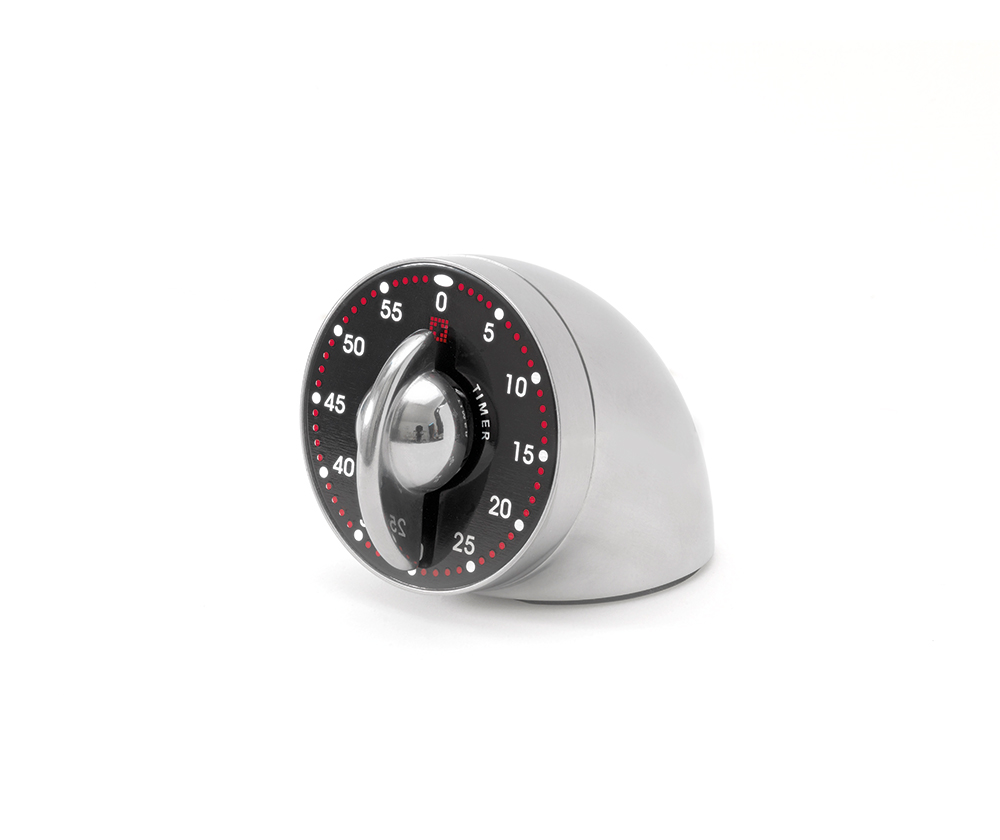 Bengt Ek Design Timer Single Svart/ Aluminium