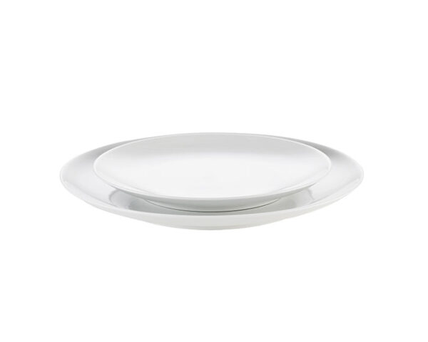 Pillivuyt Cecil Tallrik Flat Ø 16 cm Vit