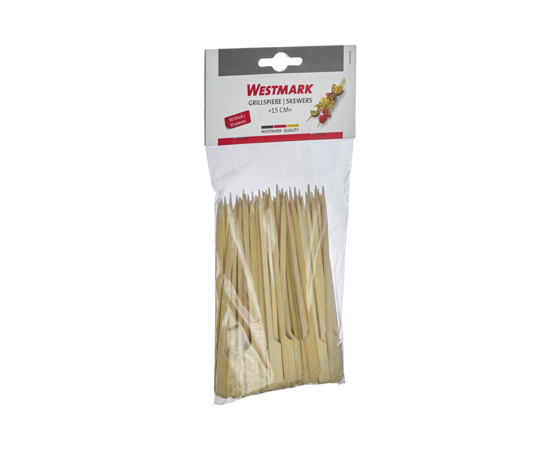 Westmark Fingerfood Sticks/Grillspett 15 cm 70 st Bambu