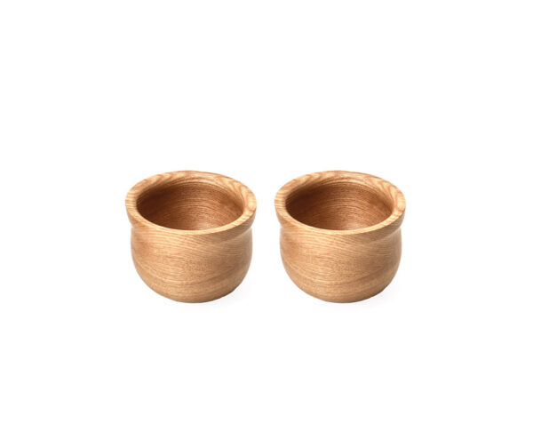 Heirol Äggkopp I Askträ 2-pack